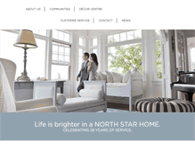 Tablet Screenshot of northstarhomesinc.com